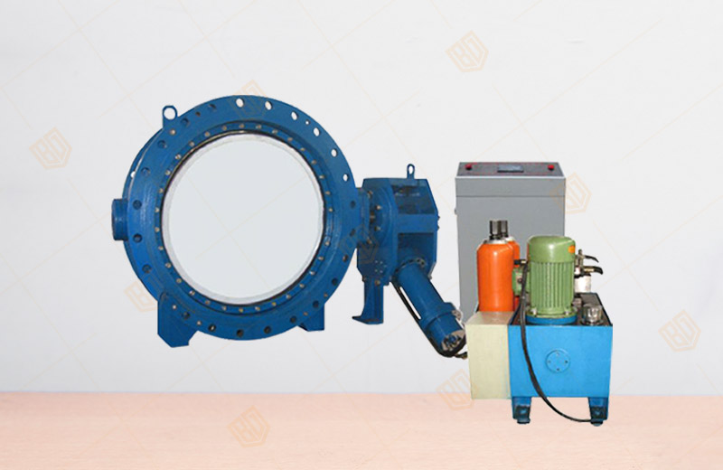 Accumulator Type Liquid Control Slow Closing Butterfly Valve